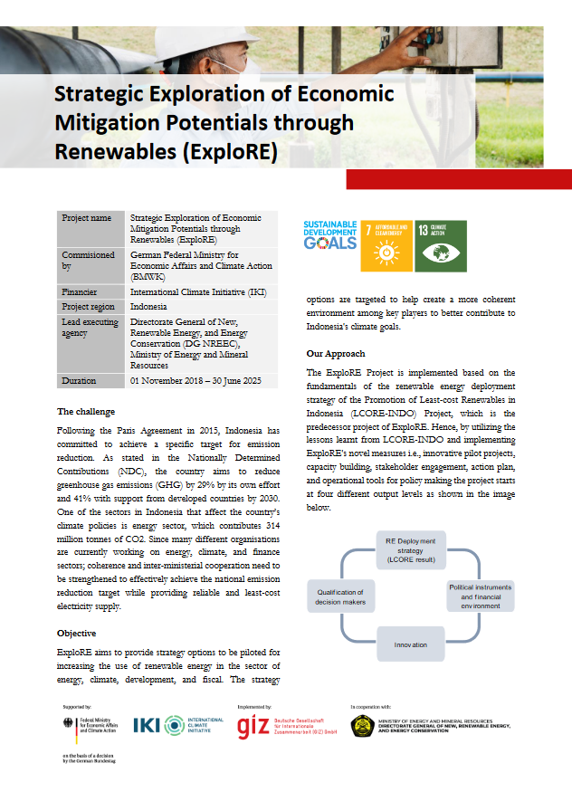 Strategic Exploration of Economic Mitigation Potentials through Renewables (ExploRE)